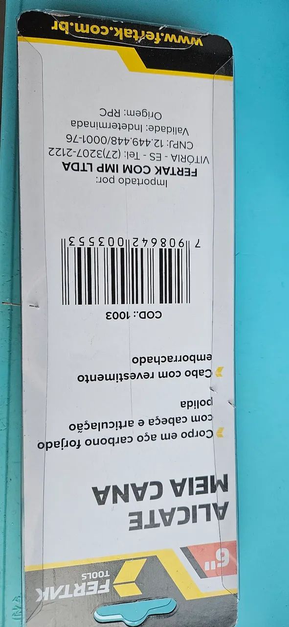 Alicate de Bico 6" - Foto 2