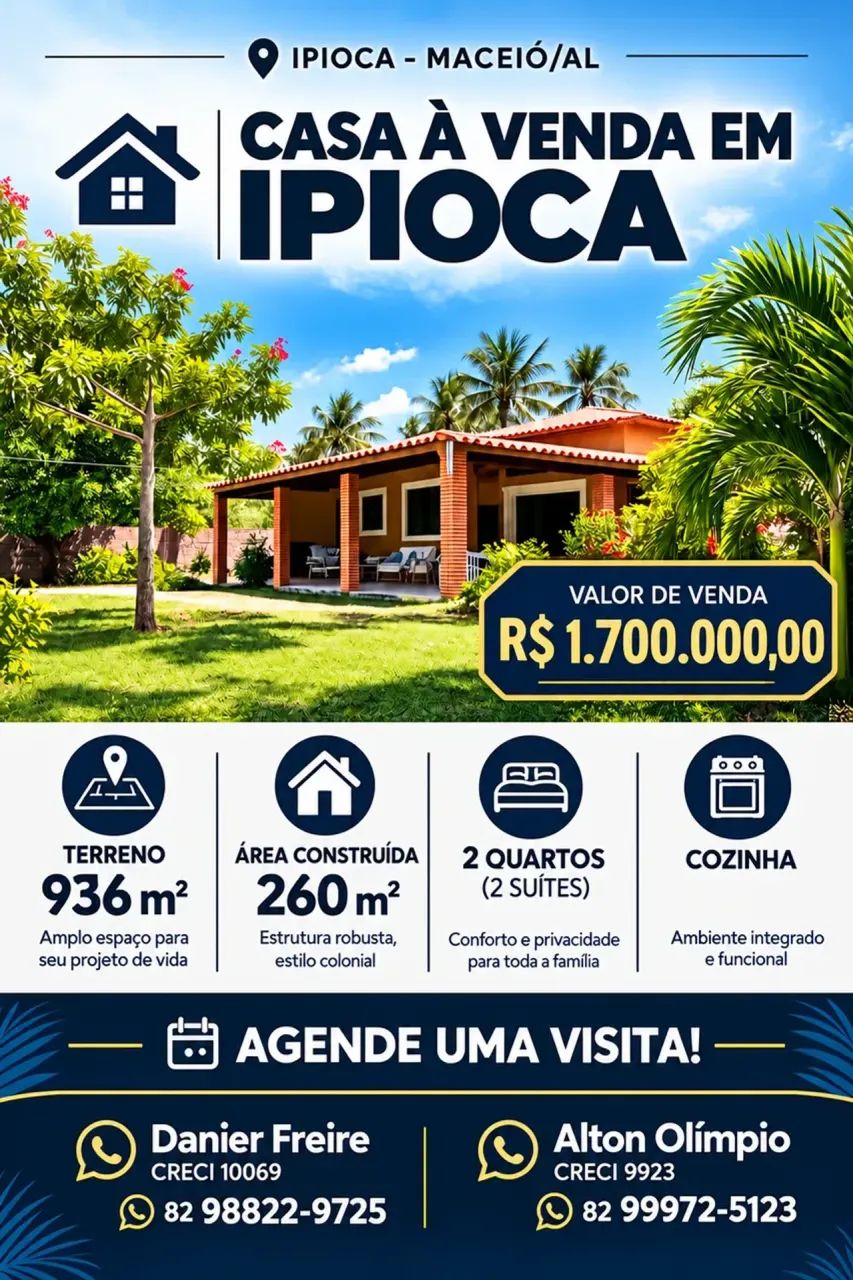 Casa em Ipioca - Maceio/AL