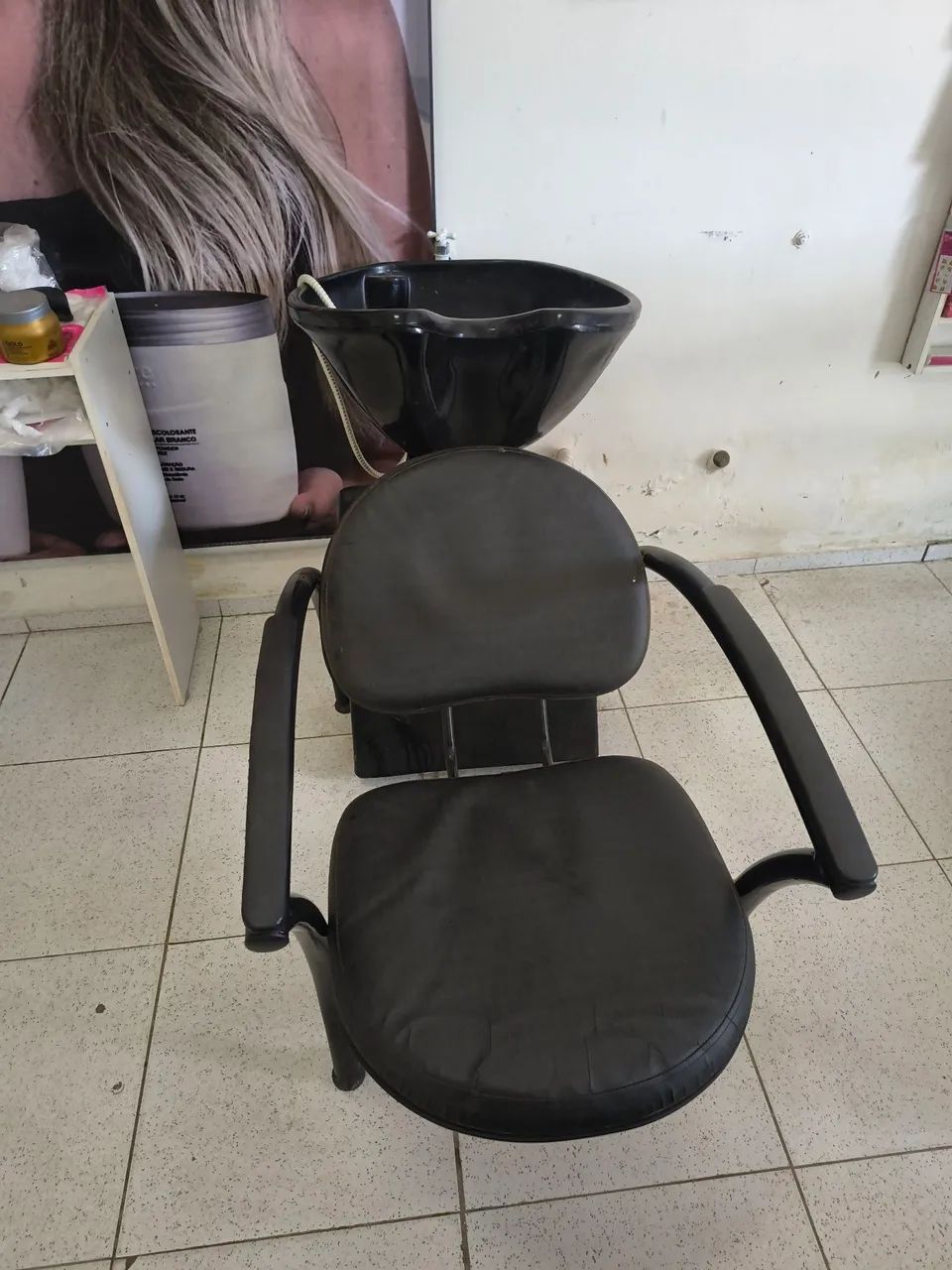 Lavatório salão de beleza 