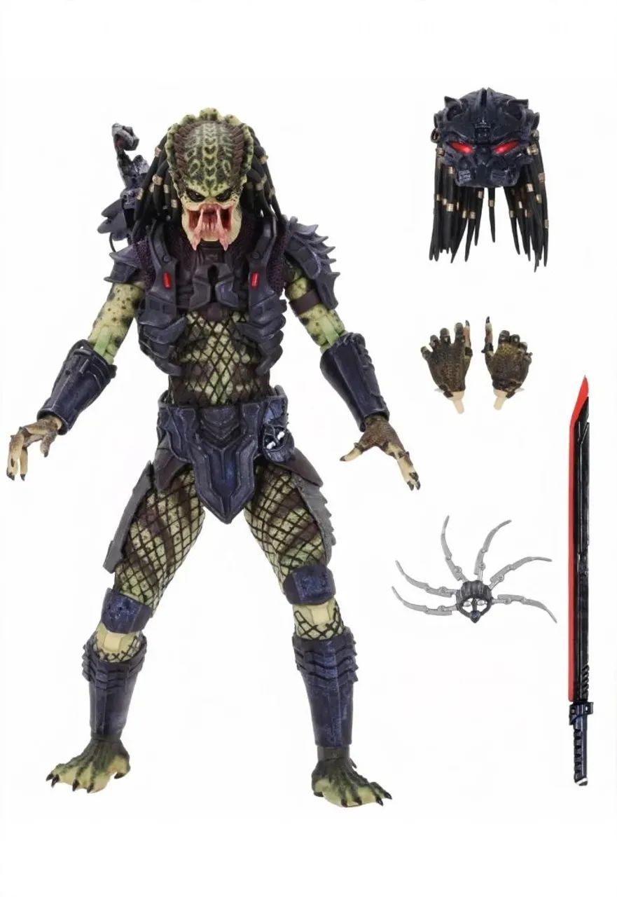 Predator 2 Ultimate Armored Lost Predator NECA 18cm Original LED Completo - Foto 4