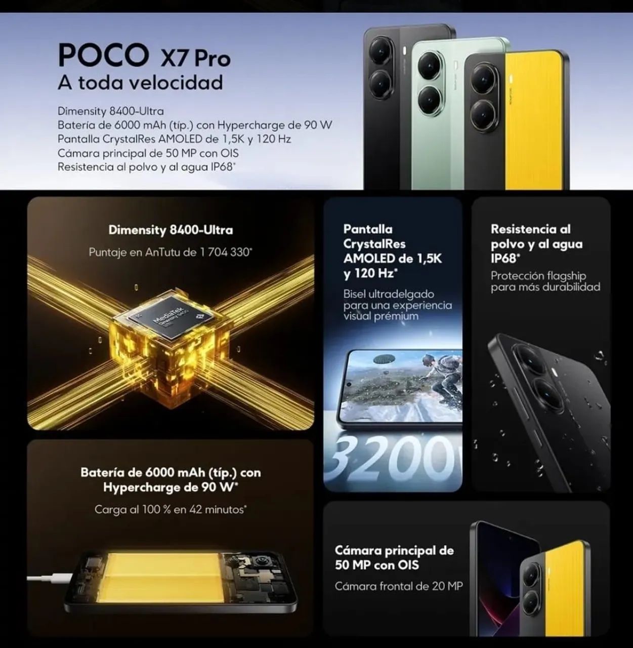Celular Xiaomi Poco X7 Pro  - Foto 5