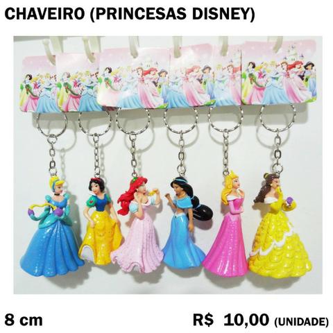 Chaveiro Princesas Yasmin e Branca de Neve