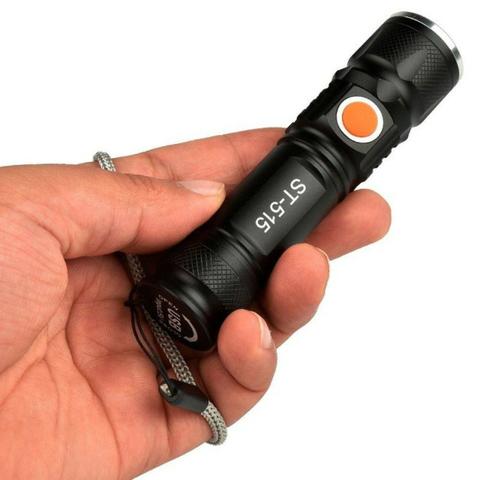 Mini Lanterna Led Tática Recarregavel Usb - Super Potente - Foto 2