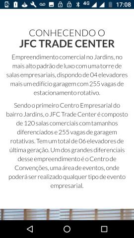 Vendo Sala JFC TRADE CENTER aparti de R$330.00 - Foto 5