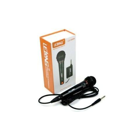 Microfone Sem Fio LE-996W Lelong Completo Profissional Uso Geral - Foto 5