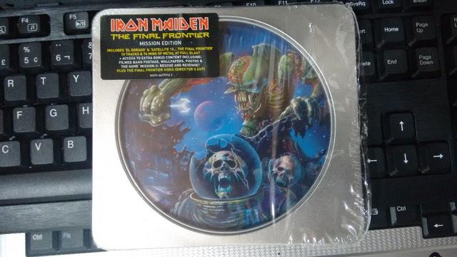 Cd The Final Frontier Do Iron Maiden Edição Lata