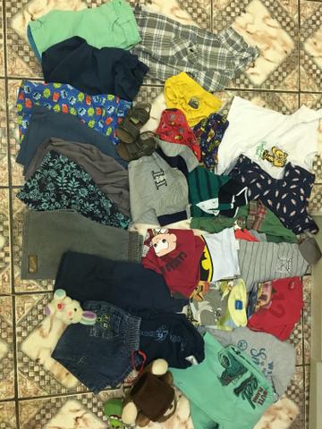 LOTE INFANTIL MENINO TAM 2 e 3