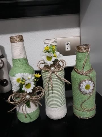 Garrafas decoradas