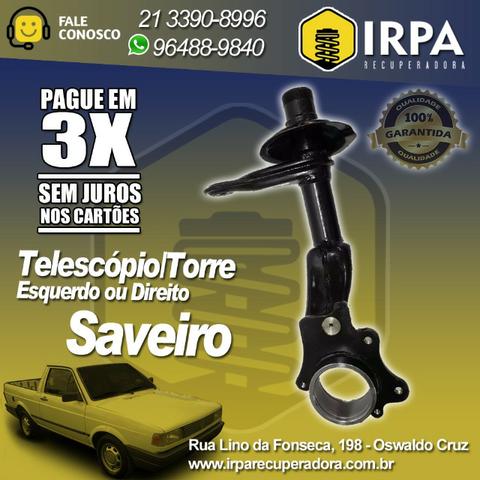 Torre Suspensão Telescópio Dianteiro - Esquerdo ou Direito - Saveiro Antiga