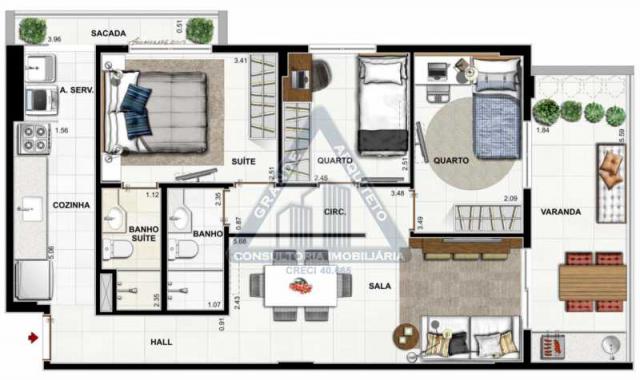 Apartamento à venda com 2 dormitórios em Pechincha, Rio de janeiro cod:GAAP20162 - Foto 20