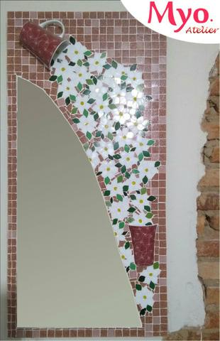 Quadro mosaico, espelho mosaico, decoração, mosaico - Foto 3
