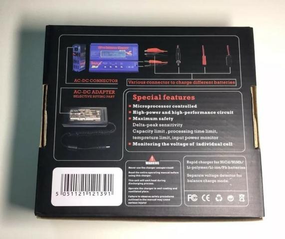 Carregador Bateria Lipo Imax B6 80w - Foto 6