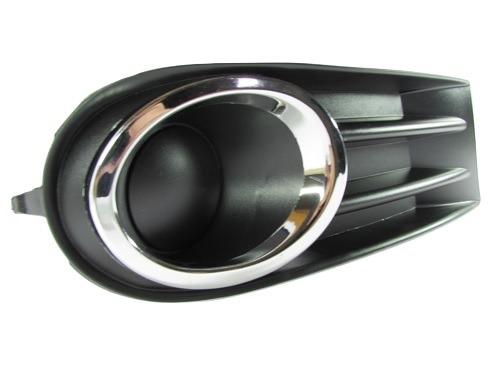 Grade Moldura Farol Milha Cromado Sem Furo Gol G5 Esquerdo - Foto 4