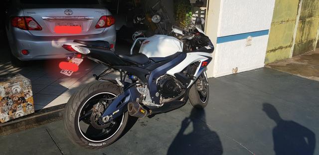 Gsxr Srad 750 2013 Branca - Foto 3