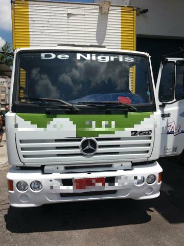 Mb 1720 truck bau 8 metros plataforma ano 2004 - Foto 2
