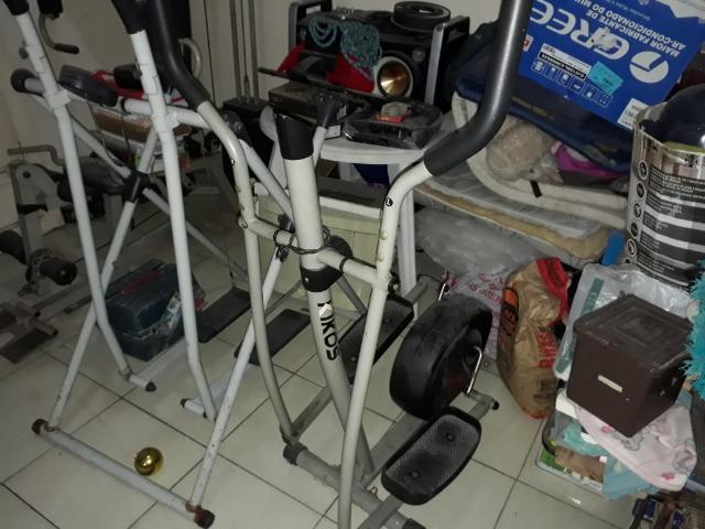 Eliptico Kiko, remo seco e outos aparelhos de musculação