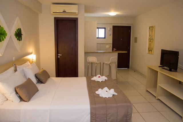 Apartamento em Ponta Negra Mobiliado - 35m² - Marsallis Flat - Foto 6