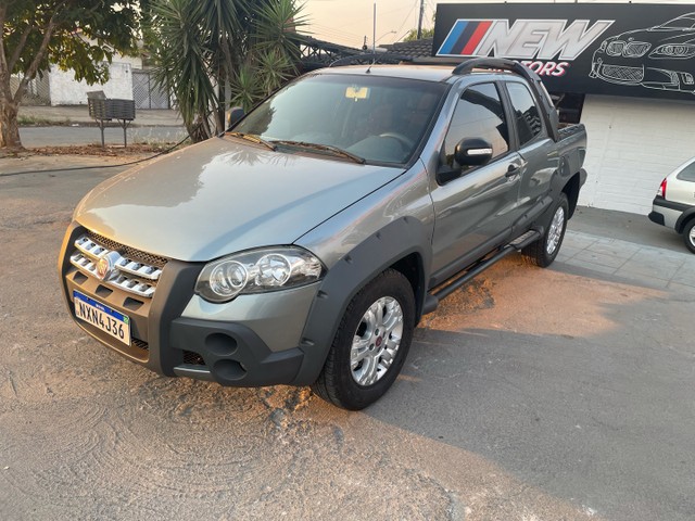 STRADA 1.8 DUPLA 2012 FINANCIO PEGO CARRO MOTOS CARRO E CARTÃO CRÉDITO