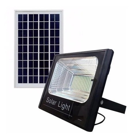 Luminária Refletor Solar 40w Com Controle Remoto
