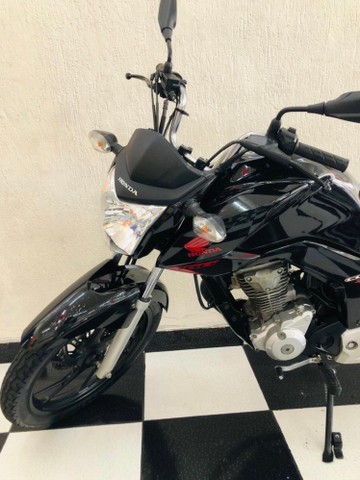 HONDA CG 160 FAN PRETA 2020 FLEX