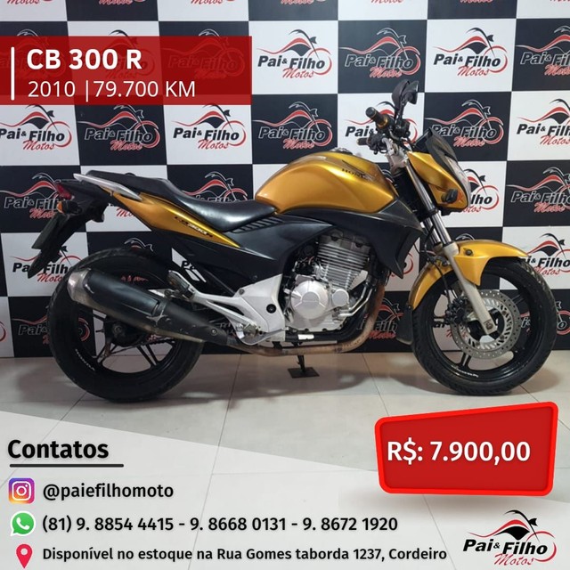 HONDA CB 300 R ANO 2010 FINANCIAMOS EM ATE 48X