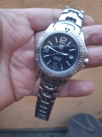 Relogio Tag Heuer Automatico Preto 40mm - Foto 5