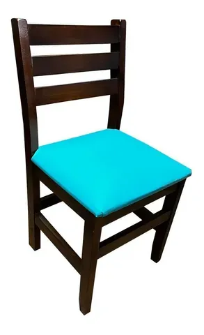 Cadeiras Coloridas com Assento Estofado Maciço