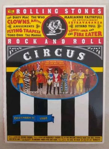 ROLLING STONES SHOW ROCK AND ROLL CIRCUS - THE WHO/ JETHRO TULL
