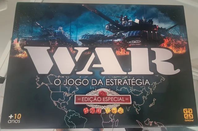 War o jogo de estratégia novo - Hobbies e coleções - Cuiá, João