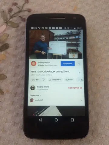 Placa Mãe Moto G4 Play Tv Digital 16gb