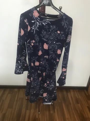 Vestido manga longa 