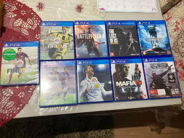 Kit com Jogos Fifa para Ps4  Jogo de Videogame Ps4 Usado 93990367