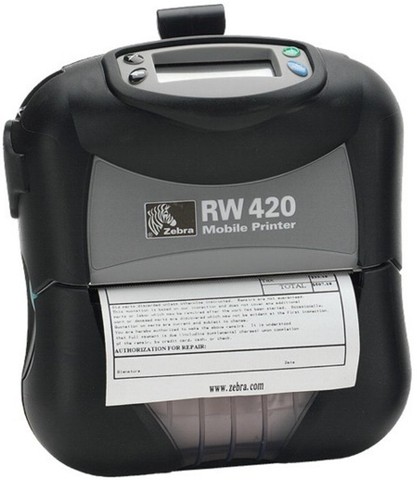 Impressora de Etiquetas Portátil Zebra RW 420 203dpi - Foto 2