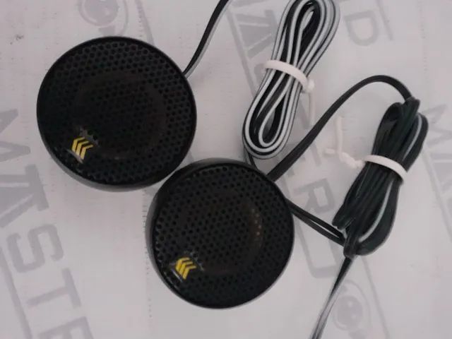 Par de mini Tweeter.  Bravox. TD50.  Novo. Instalado.  - Foto 4