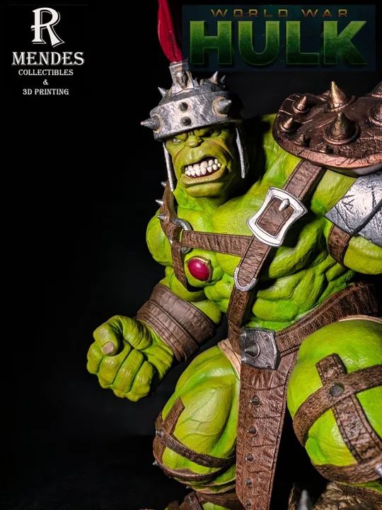 Hulk Gladiador - Estatua em resina Sideshow Ironstudios - Foto 3