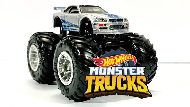 Hot Wheels velozes e furiosos monster truck nissan skyline