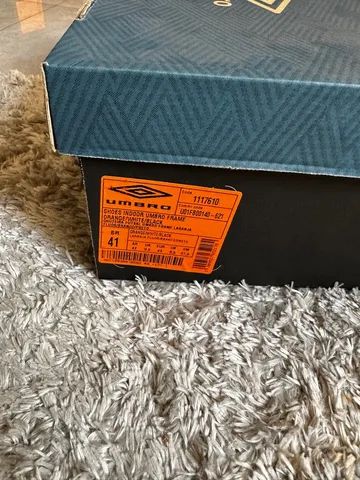 Chuteira Umbro Tam 41 Frame Futsal Laranja! Novo! - Foto 6