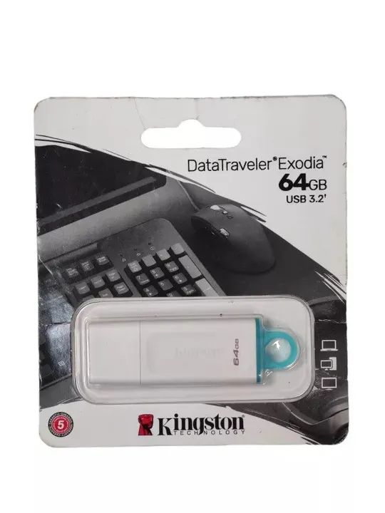 Pen Drive DataTraveler Exodia 64GB Kingston, USB 3.0, Original, Lacrado