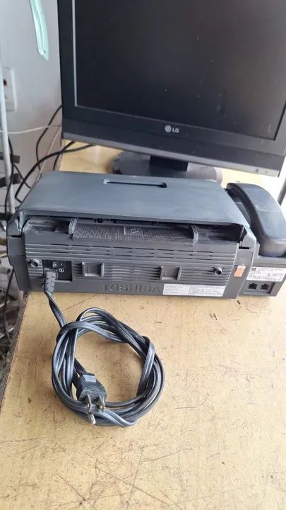 Antiguidade Aparelho de Fax Toshiba 99,00 Pix - 0710 - Foto 4