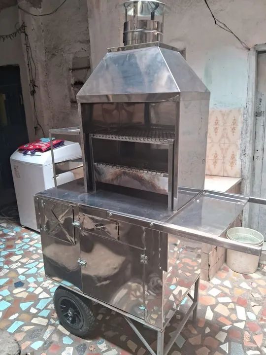 Carrinho de churrasco 