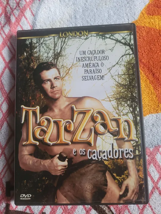 DVD Tarzan e os caçadores - Clássico!