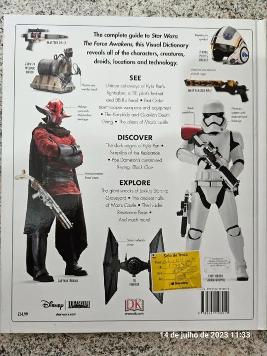 LIVRO STAR WARS 