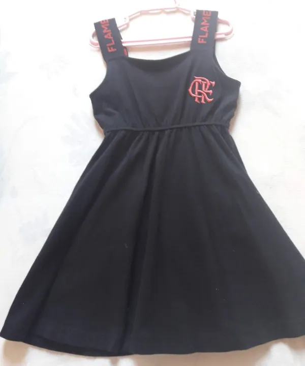 Vestido infantil oficial Flamengo