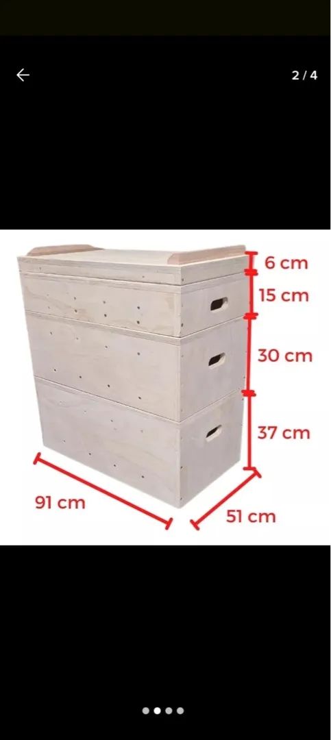 Kit Completo Jerk Blocks Crossfit  - Foto 4