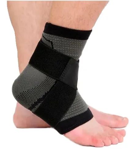 Tornozeleira 3D com fitas ajustáveis - Nova - Foto 3