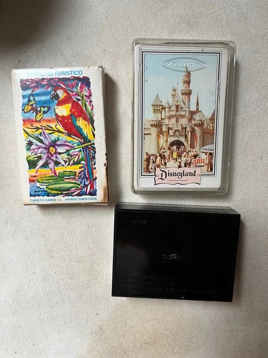 Baralho Turístico Brasil e Disneyland - Vintage - Foto 2