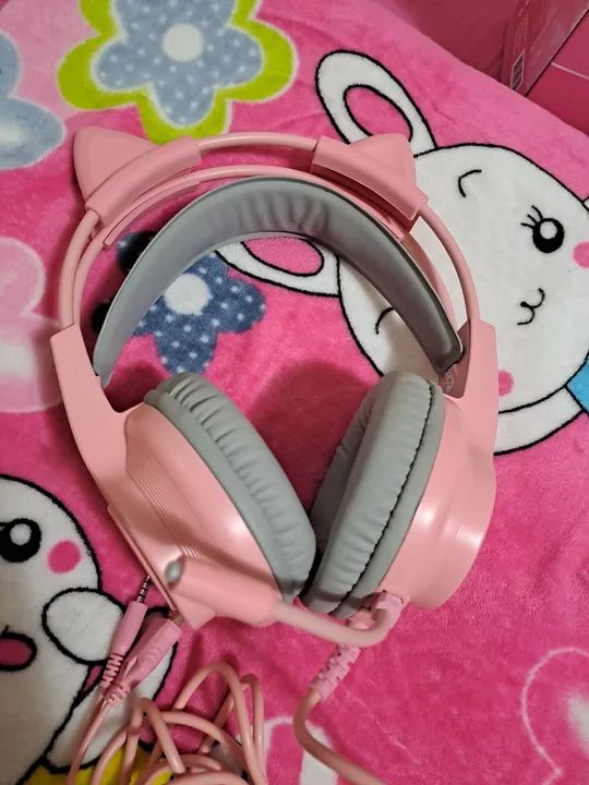 Headset Gamer Knup KP-GA04 - Rosa - Foto 5