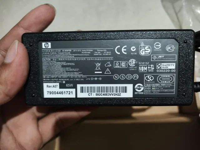 Fonte Notebook HP2 18.5V 3.5A (4.8 x 1.7 mm) - Foto 3