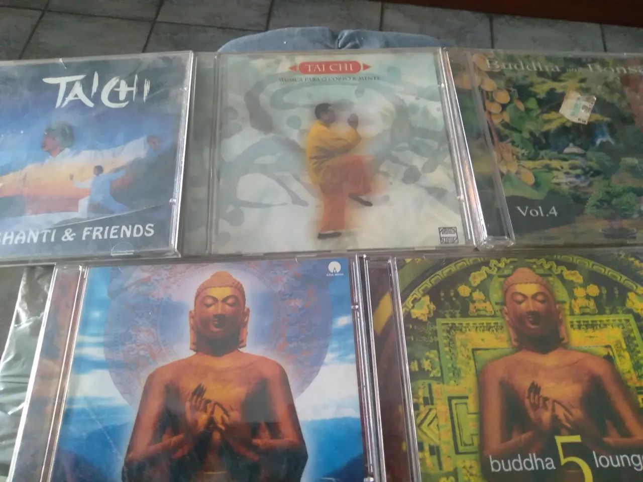 Combo de 5 CDs músicas orientais