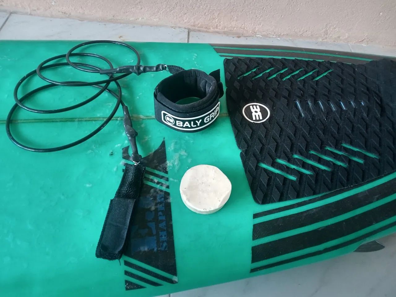 Prancha de Surf com Leash e Acessórios